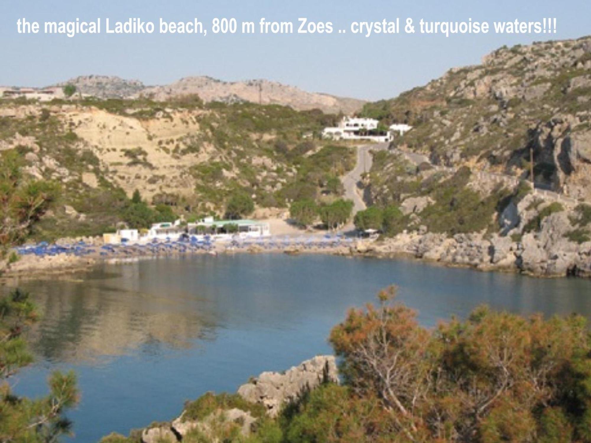 Zoes Hotel & Suites Faliraki Esterno foto